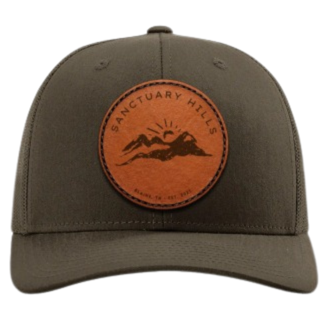 Sanctuary Hills Hats | Leather Patch
