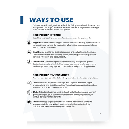 Helping Men Win! - 10 Lessons on Biblical Masculinity