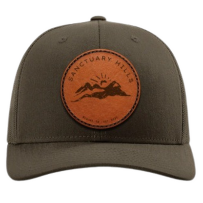 Sanctuary Hills Hats | Leather Patch